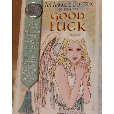 Good Luck Angel Blessing Card Angel Times