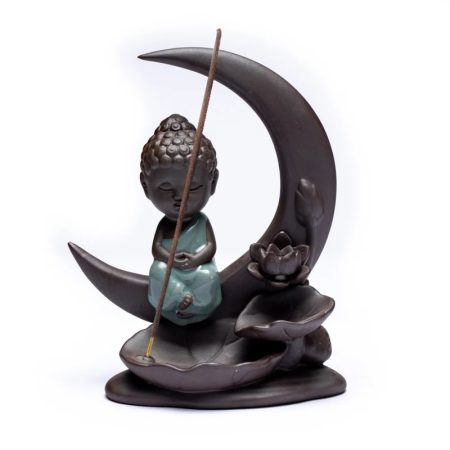 Buddha Backflow Incense Burner