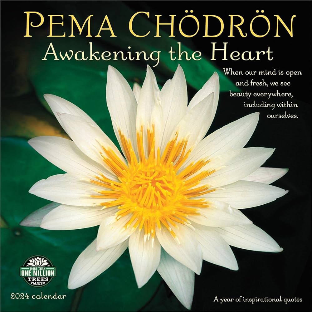 Pema Chodron 2024 Wall Calendar Awakening The Heart Angel Times   Awakening The Heart Calendar 