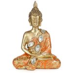 Gold & Orange Thai Buddha Dhyana