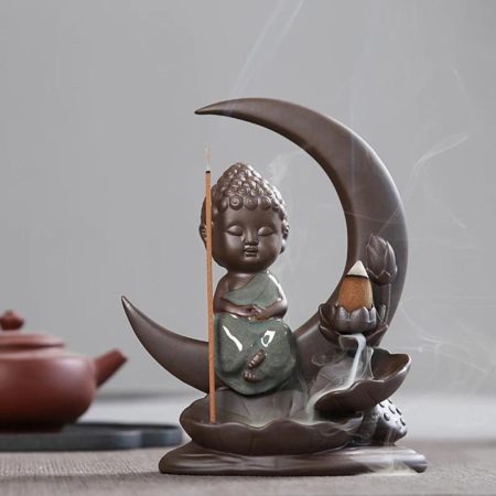 Buddha Backflow Incense Burner