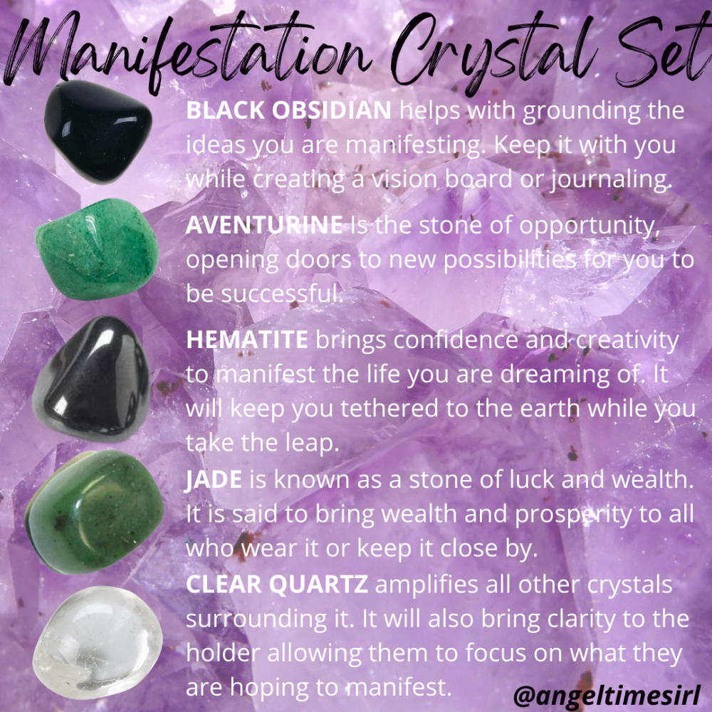 Manifestation Crystal Set