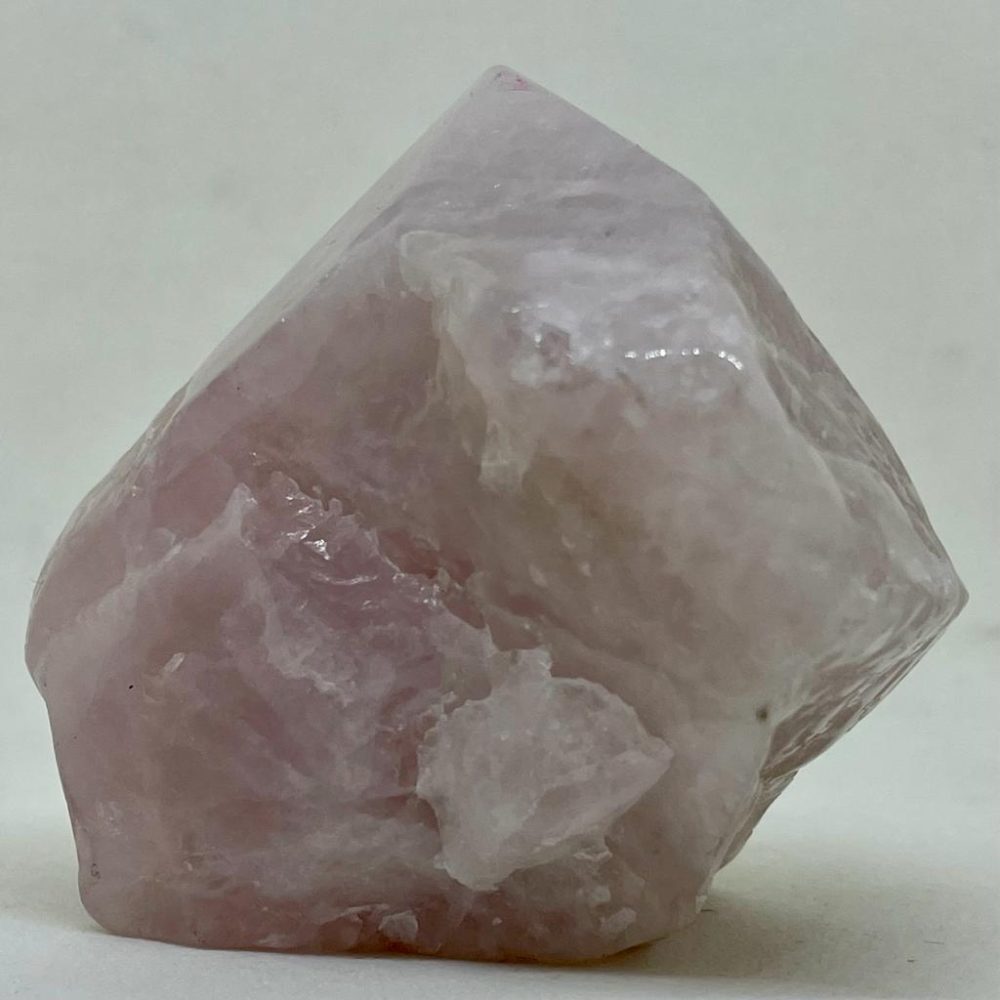 Rose Quartz Crystal Point