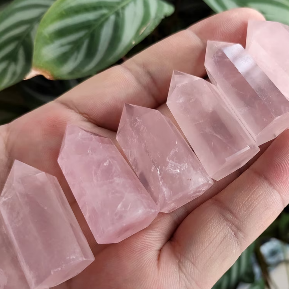 Rose Quartz Obelisk