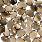 smoky quartz tumblestone