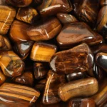 tiger's eye tumblestone