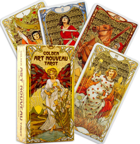 Golden Art Nouveau Tarot