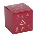 Fire Element Juniper Berry Crystal Chip Candle - Image 3