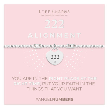 222 angel number bracelet