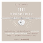 1111 angel number bracelet