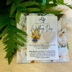 Wedding day angel pin and crystal set