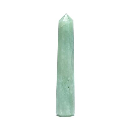 green aventurine obelisk