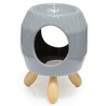 Ridged Ceramic Oil Burner