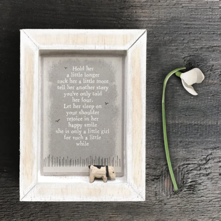 Nursery Plaque - Hold Her Longer