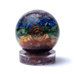 Orgonite Amethyst Sphere Holder - Image 2