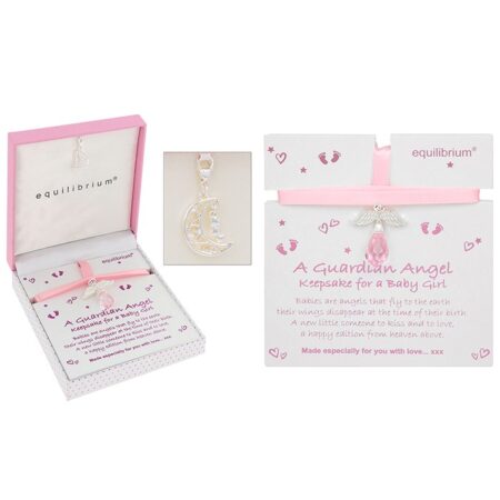 Baby Girl Guardian Angel Keepsake