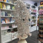Rose Quartz Gem Tree in Vase - Image 2