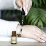 Seven Chakra Gemstone Essential Oil Bracelet - Image 3