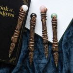 Energy Cleansing Aura Quartz Crystal Wand Pen - Image 5