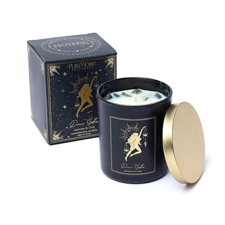 Love Spell Crystal Candle