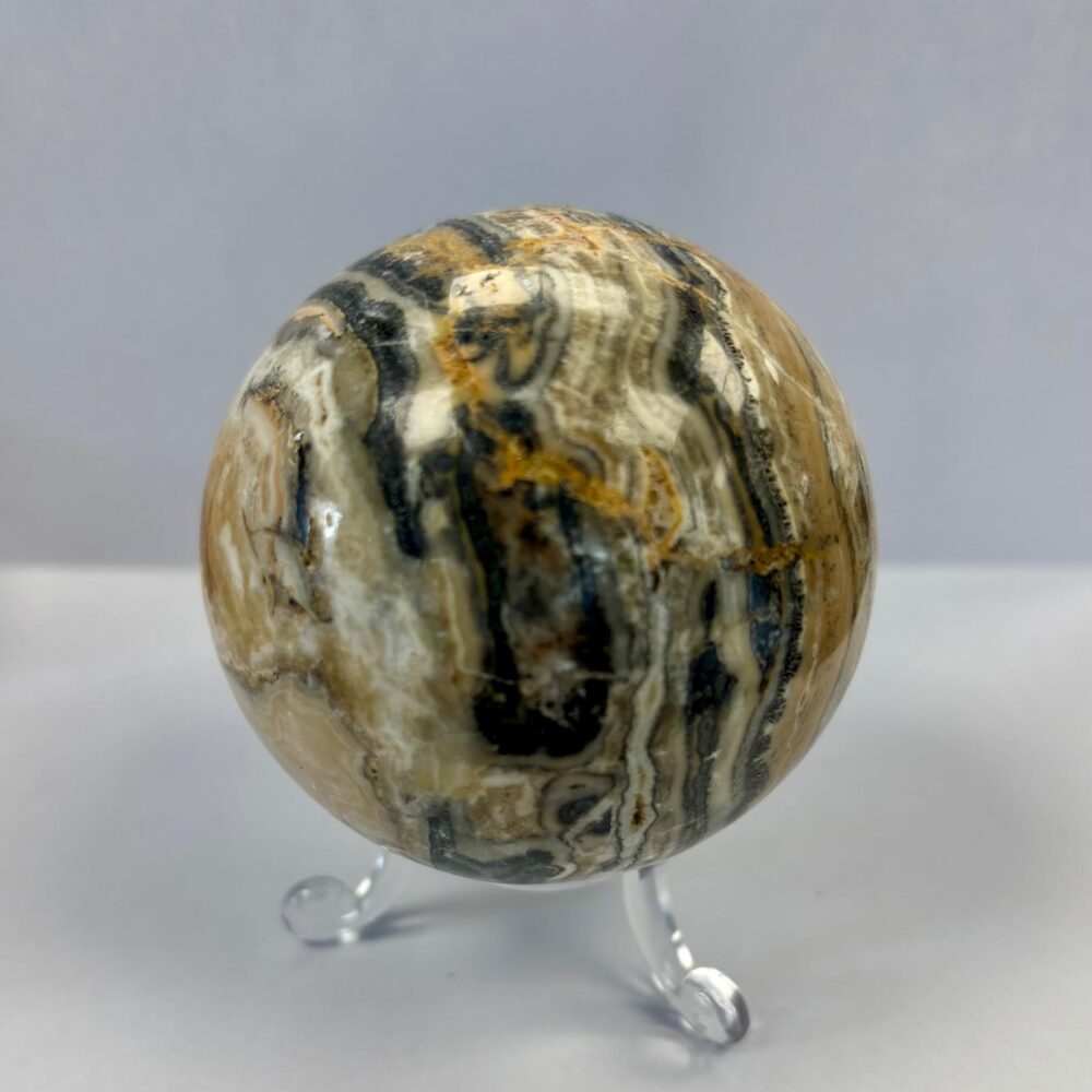 Zebra Calcite Sphere - Image 3