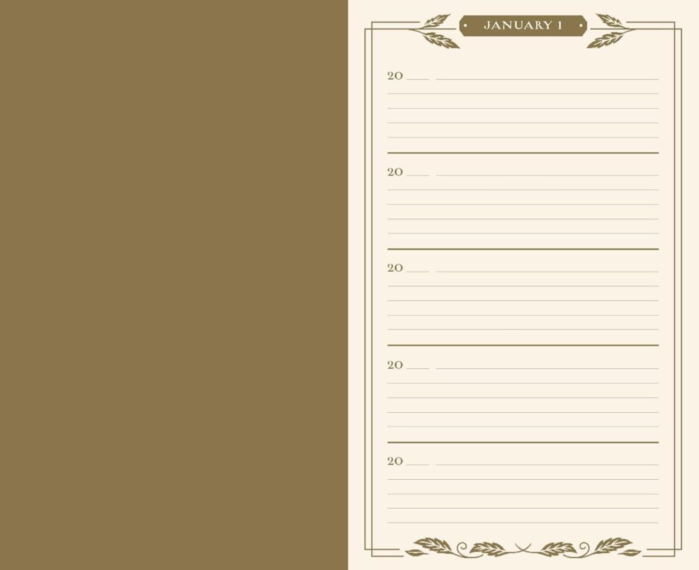 Gilded Line a Day Diary - Image 2