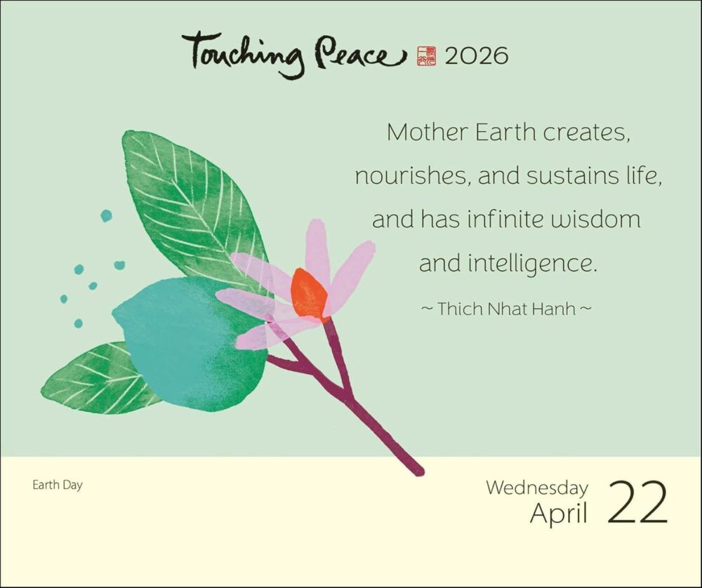 Thich Nhat Hanh Desk Calendar 2026 - Image 5