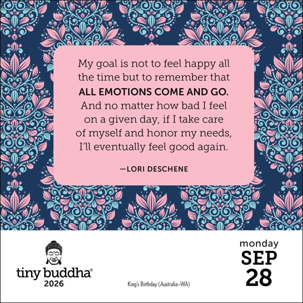 Tiny Buddha Desk Calendar 2026 - Image 5