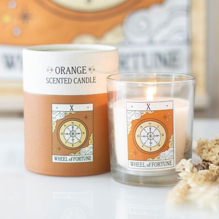 The Wheel Tarot Candle